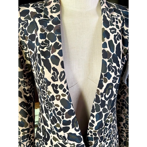 Smythe Leopard Blazer Jacket 2 - Picture 2 of 16